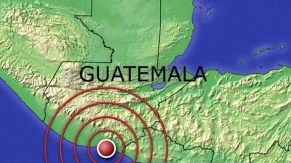 Sismo de 6.2 sacude a Guatemala