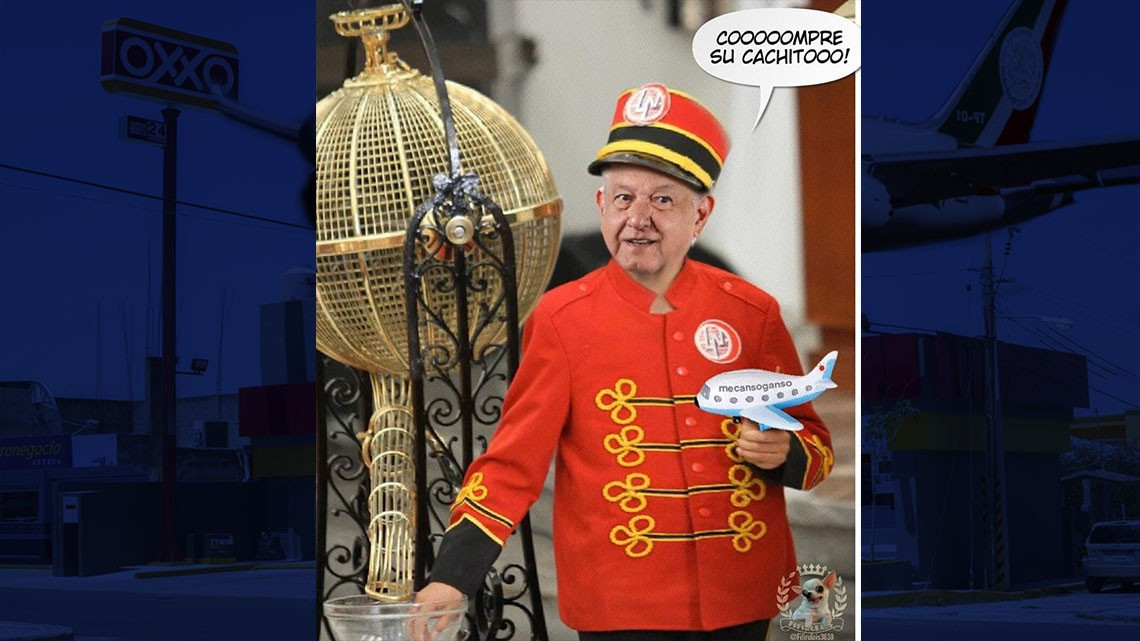 Diviértete con los mejores 'memes' de la rifa del avión presidencial
