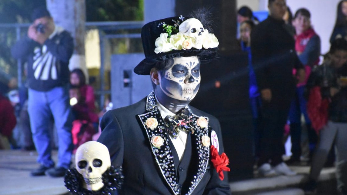  Espectacular “Desfile de Catrinas” en El Mante