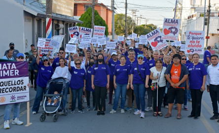 Conmemoran Día Mundial del Alzheimer con Caminata "La Memoria del Corazón"