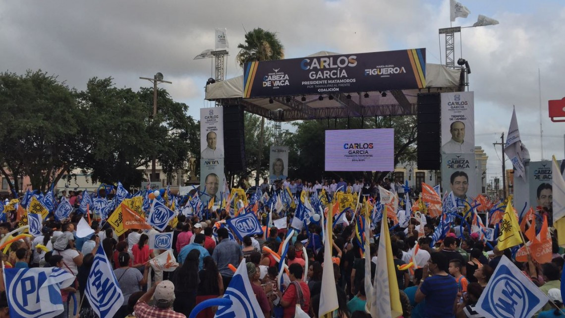 Arranca campaña Carlos García rumbo a la alcaldía de Matamoros