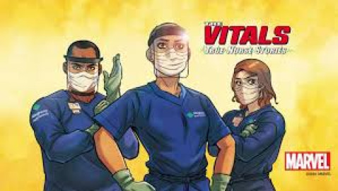 Marvel lanza cómic sobre el personal médico