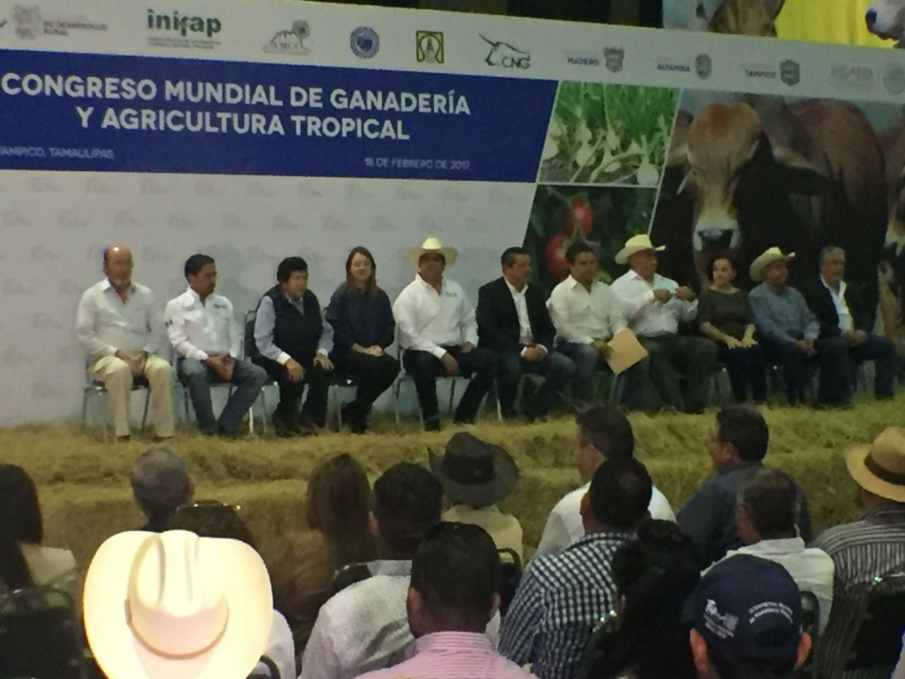 Inaugura Gobernador Congreso Mundial de Ganadería y Agricultura en Tampico