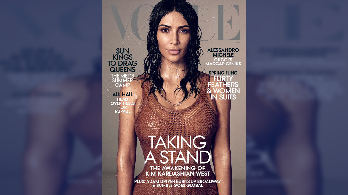 Kim Kardashian es la nueva portada de Vogue