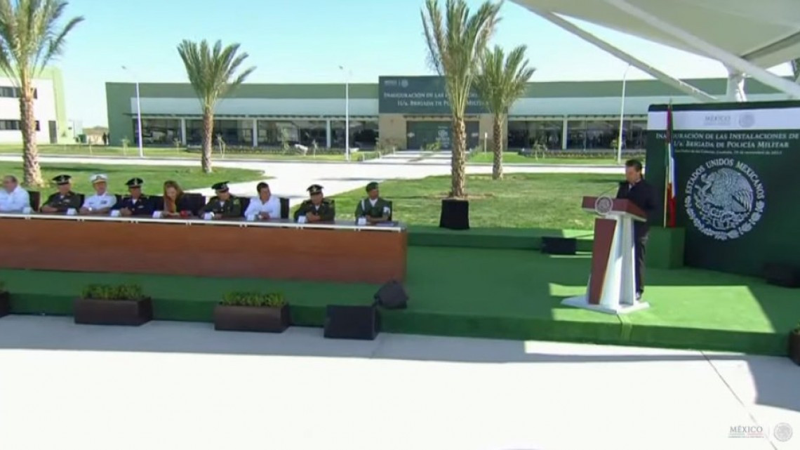 Inauguran 11ª Brigada de Policía Militar y Unidad Habitacional Militar