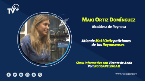 Atiende Maki Ortiz peticiones de los reynosenses 