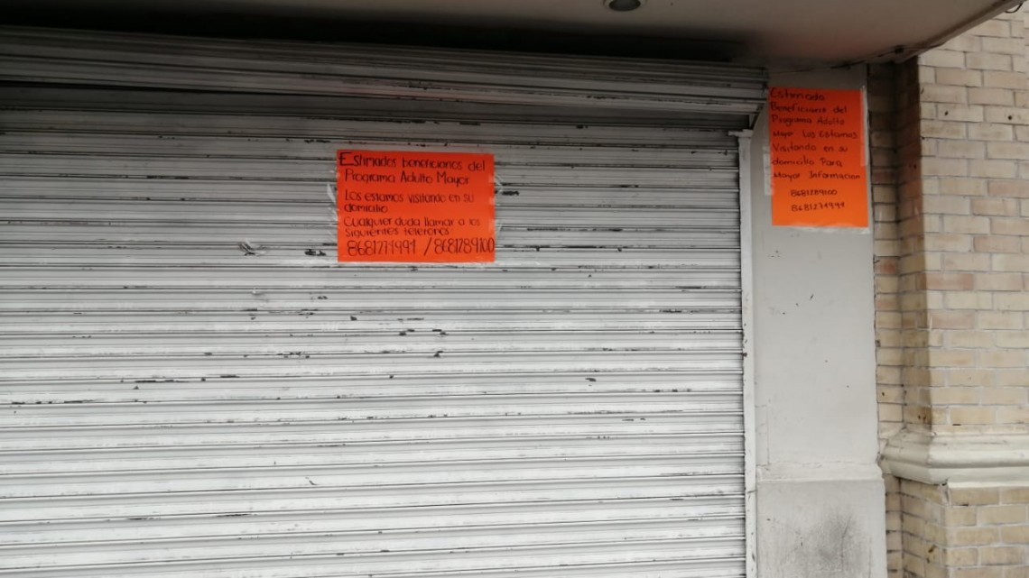 Cierran los módulos de las oficinas de programa federales en Matamoros