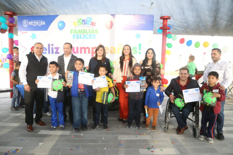 Festejó Gobierno Municipal a niños de enero
