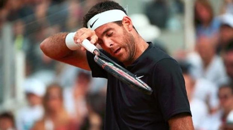 Juan Martín del Potro se retira por lesión del Masters 1000 de Roma