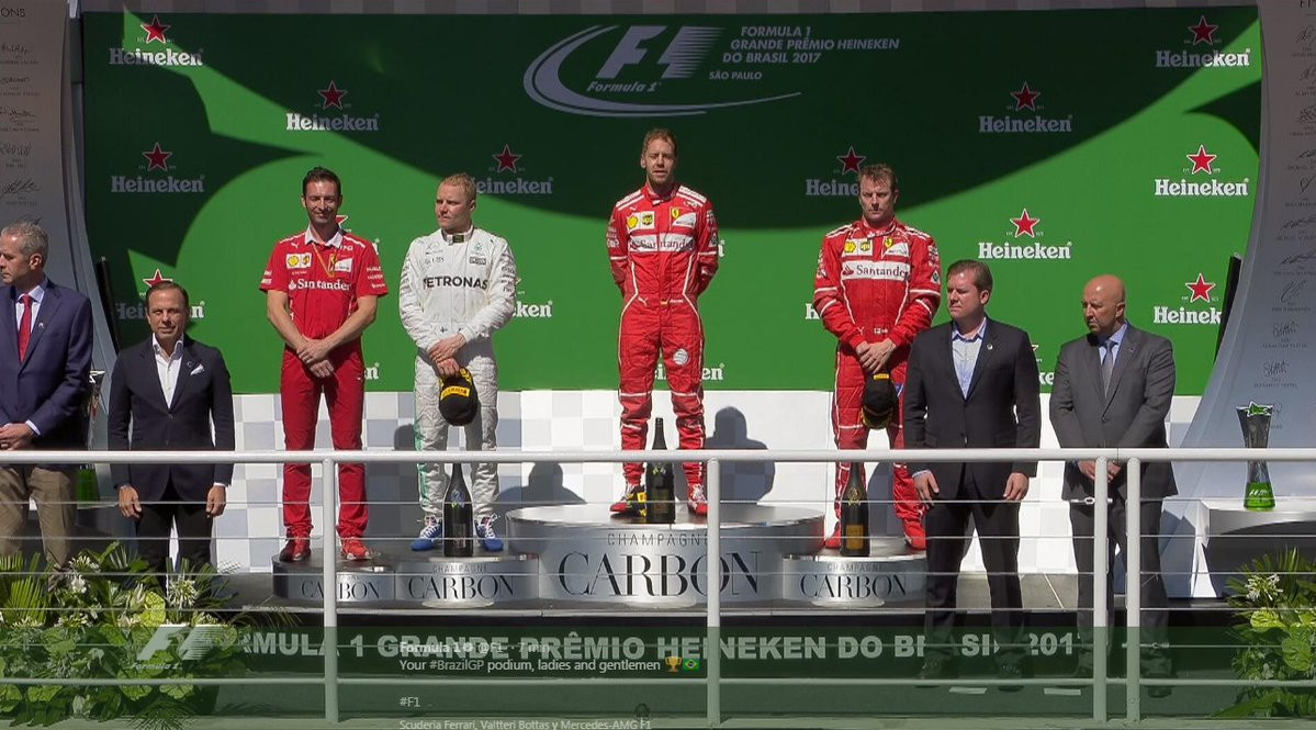 Sebastian Vettel se impone en el GP de Brasil 2017