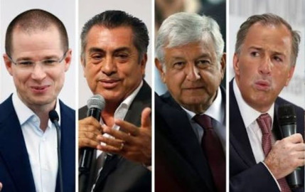 Llegan candidatos al Tercer Debate Presidencial