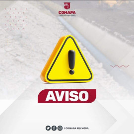 COMAPA anuncia afectaciones por planta potabilizadora Benito Juárez 