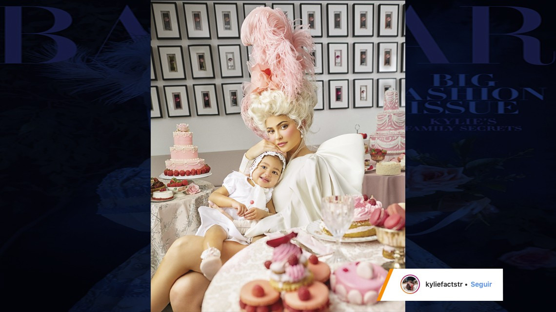 Kylie Jenner se transforma en María Antonieta para la portada de Harper's Baazar