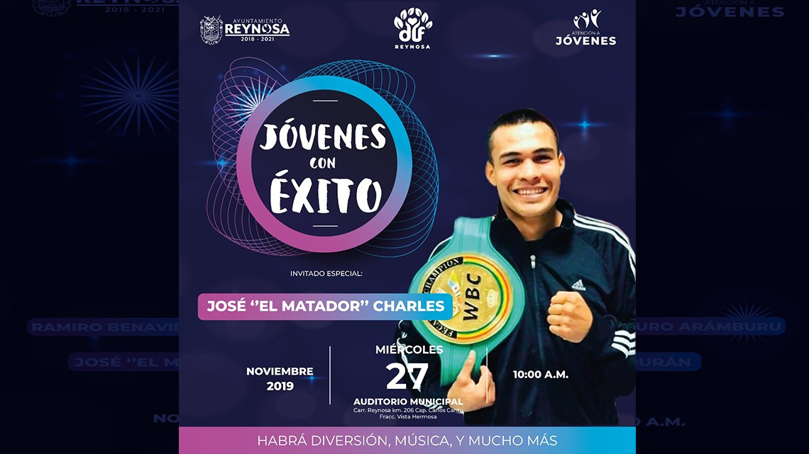 DIF Reynosa invita al evento "Jóvenes con Éxito"