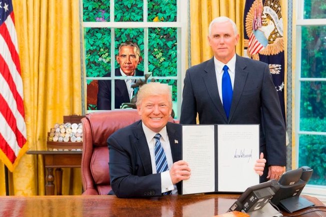 Retrato de Obama se convierte en meme