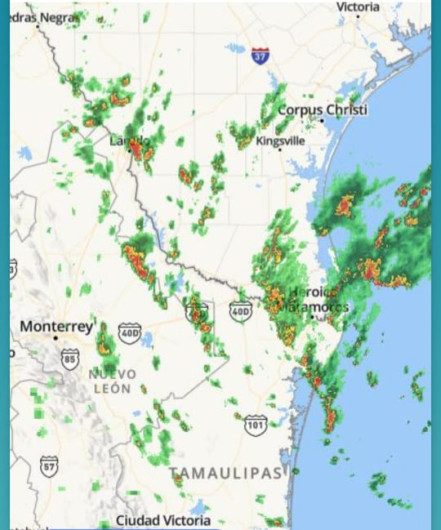 Podrían registrarse lluvias intensas en Reynosa, alerta PCyB 