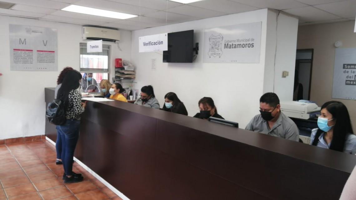 Baja la solicitud de pasaporte en un 60% por alza de contagios de Covid-19 en Matamoros