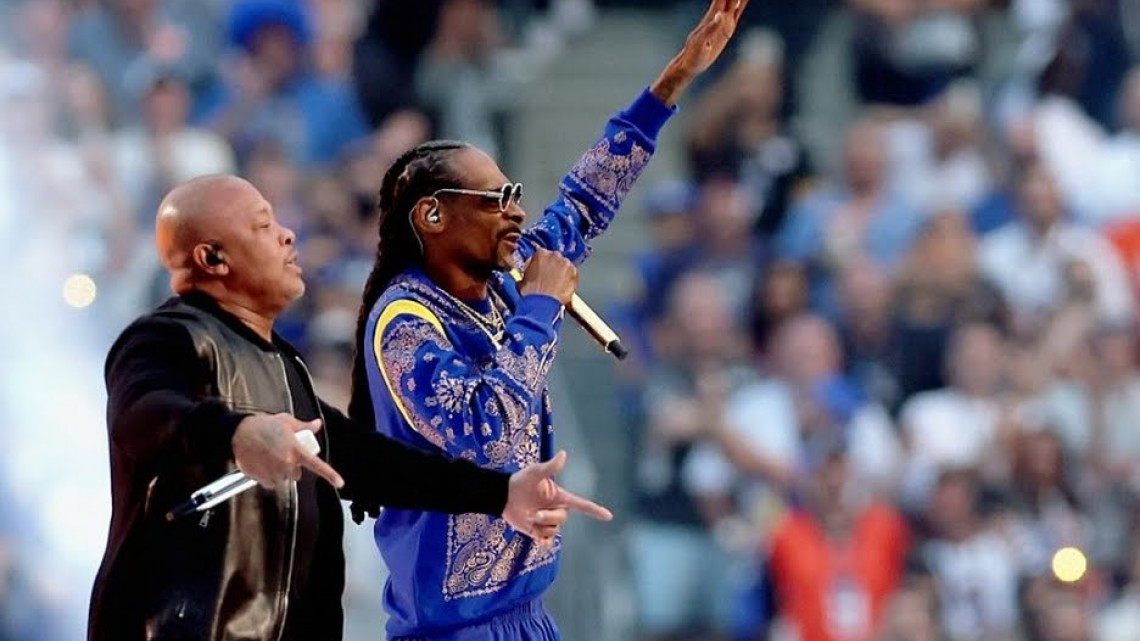 Se dio el Show de Medio Tiempo más rapero de la historia en el Super Bowl LVI