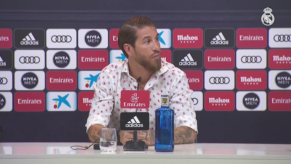 Yo no me quiero ir del Real Madrid. Mi sueño es retirarme aquí: Sergio Ramos