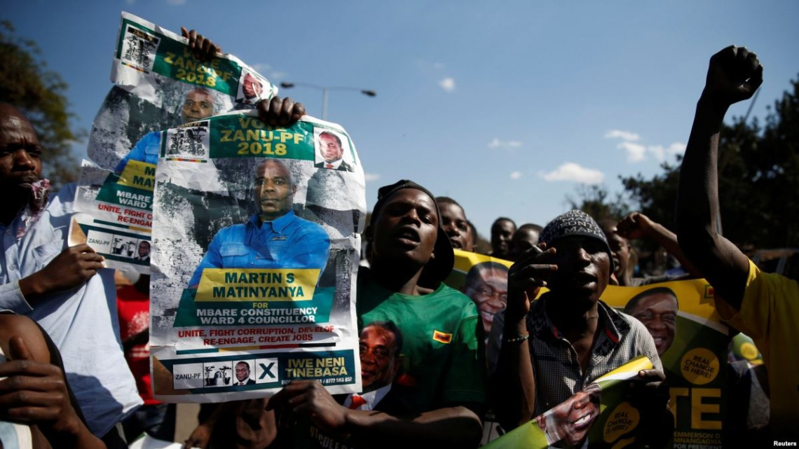 Estalla la violencia en Zimbabwe tras victoria de partido gobernante