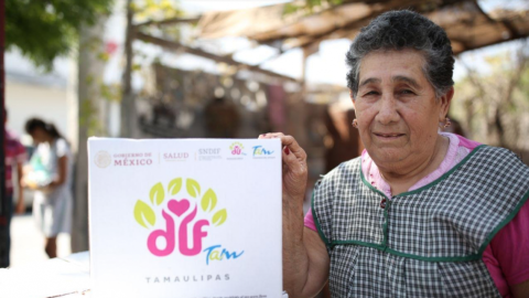 Entrega DIF Tamaulipas 75 mil apoyos alimentarios del programa Aliméntate Bien