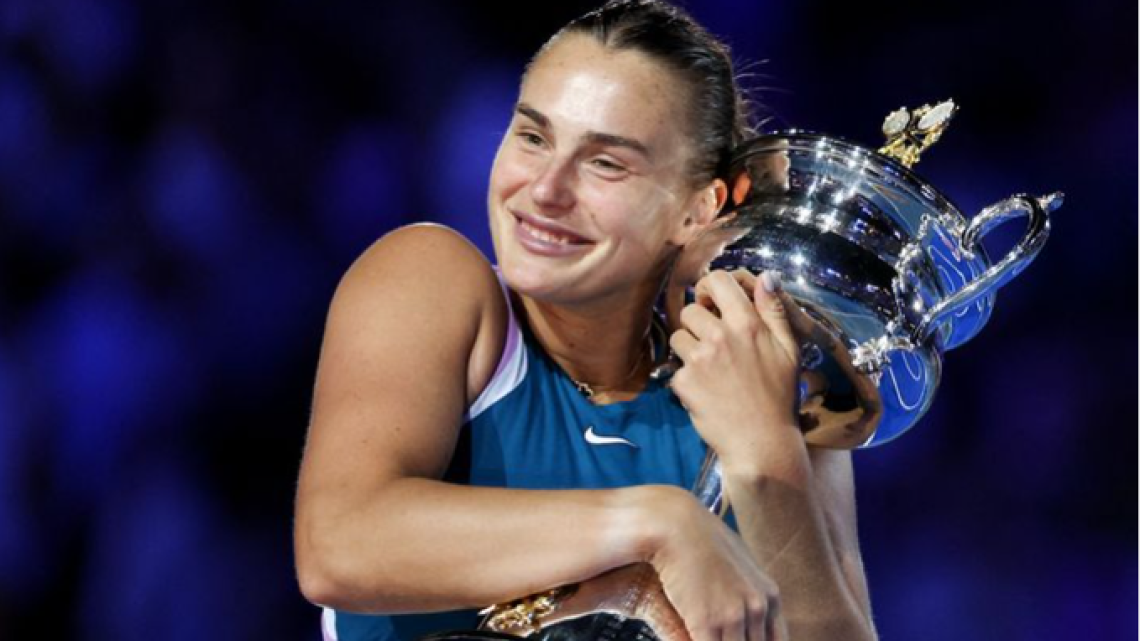 Aryna Sabalenka se consagra campeona del Abierto de Australia