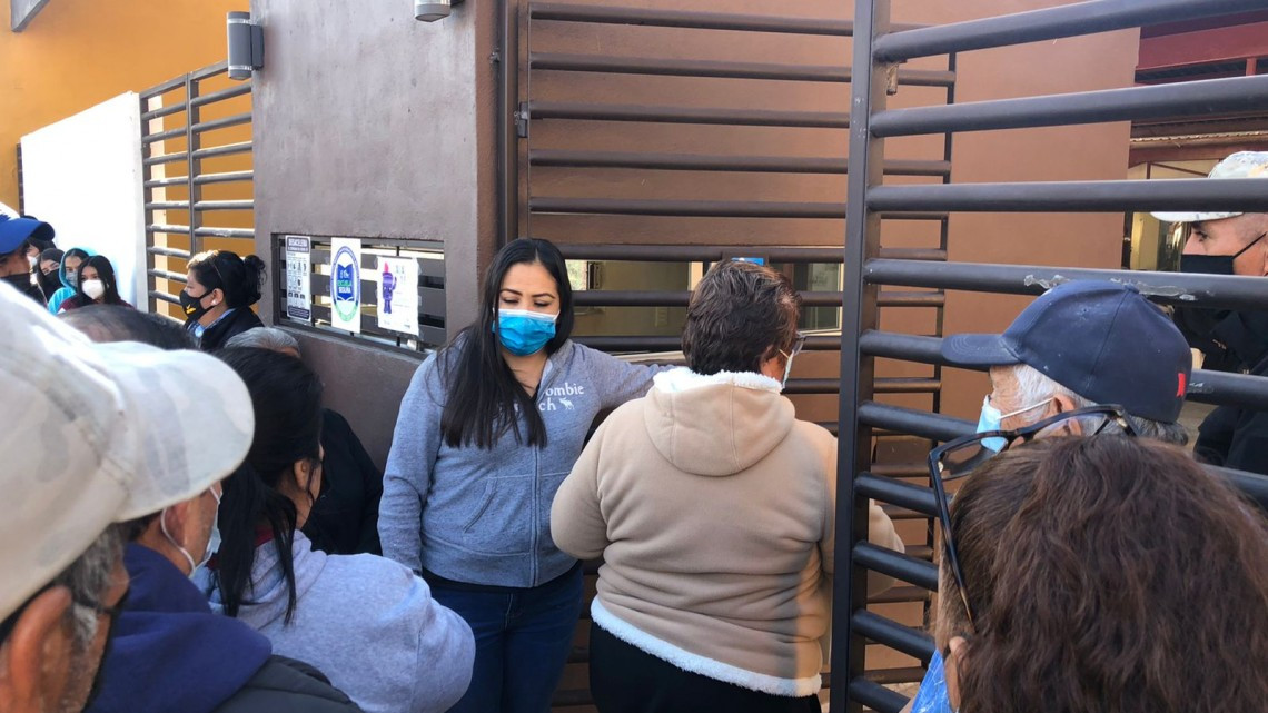 Desorganizada vacunación anticovid en Reynosa