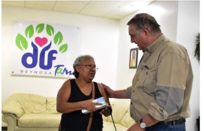 DIF Reynosa apoya a familias