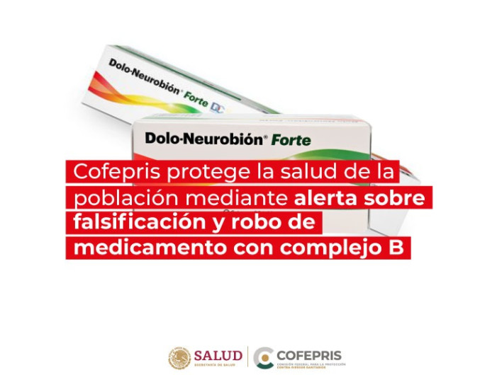 ¡Cuidado! Alertan sobre falsificación y robo de medicamento con complejo B