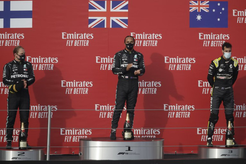 Hamilton conquista el Gran Premio de Emilia Romagna