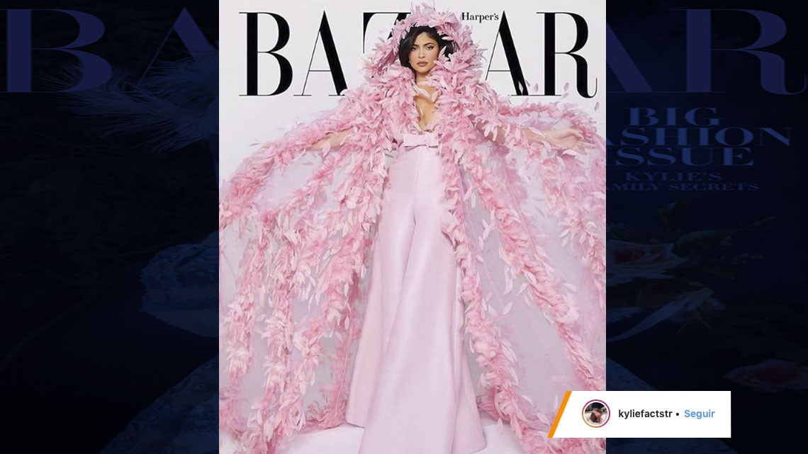 Kylie Jenner se transforma en María Antonieta para la portada de Harper's Baazar
