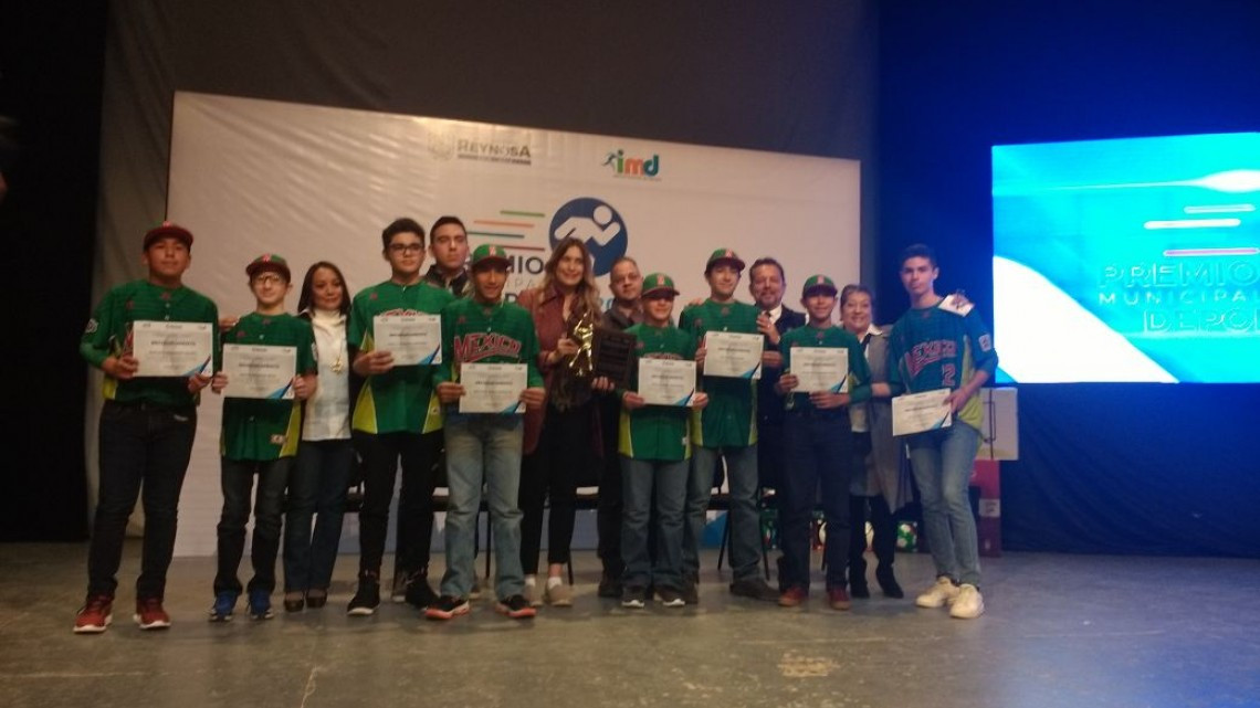 Entregan premios al deporte en Reynosa 2017