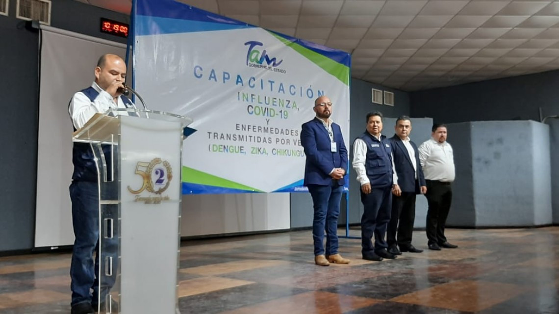 Intensifican capacitación a médicos de Matamoros por COVID-19, influenza y dengue.