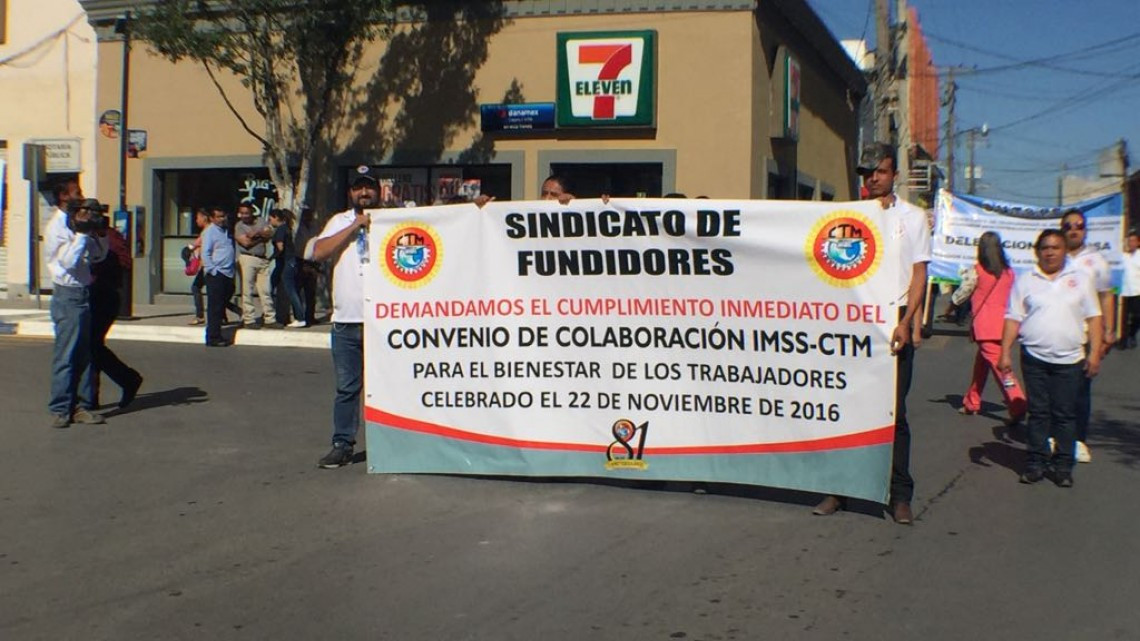 Seguridad y vivienda digna claman obreros