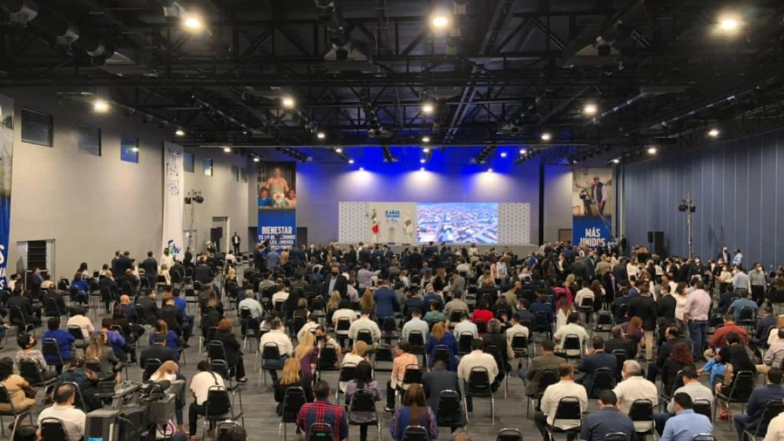 Presenta FGCDV 5° informe en Centro de Convenciones