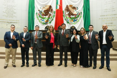 Diputados de Morena reciben con alegría a Maki Ortiz