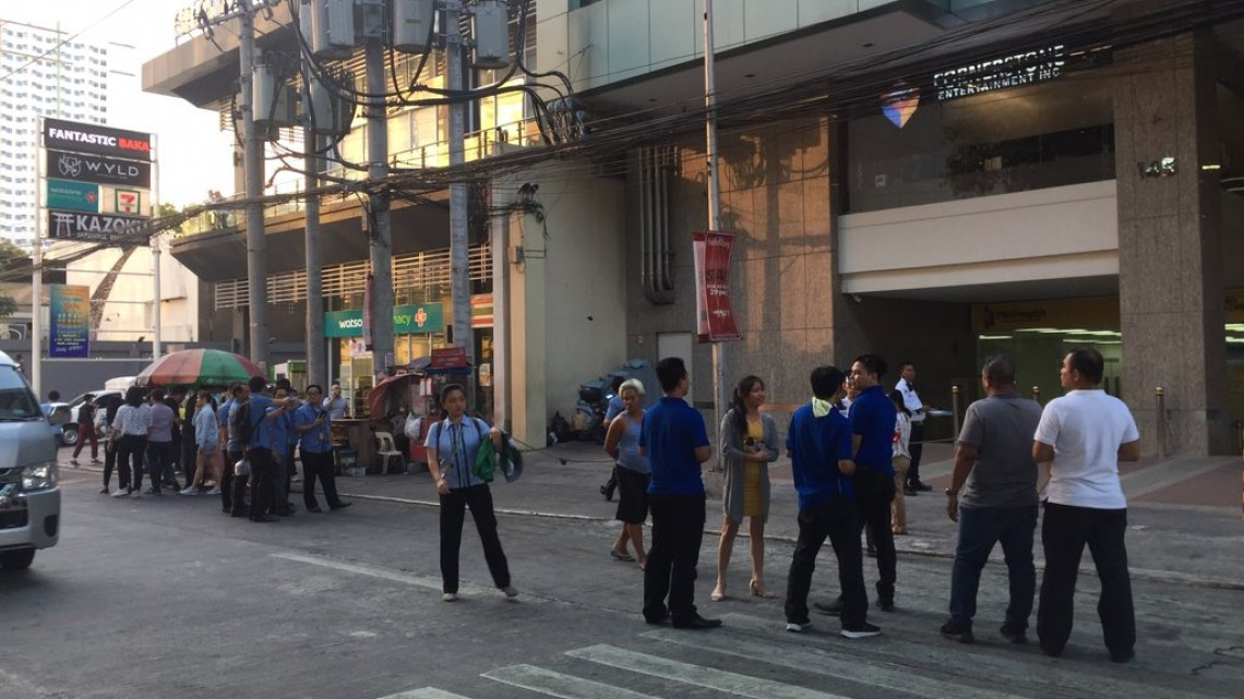 Terremoto de magnitud 6,4 sacude Filipinas
