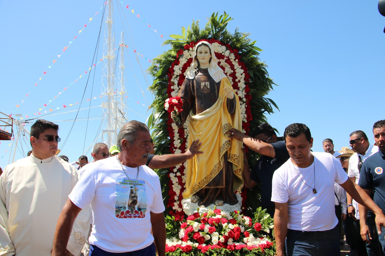 Alistan en Madero festividad regional de la Virgen del Carmen