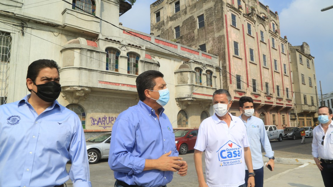 Supervisa Gobernador infraestructura social y deportiva en Tampico