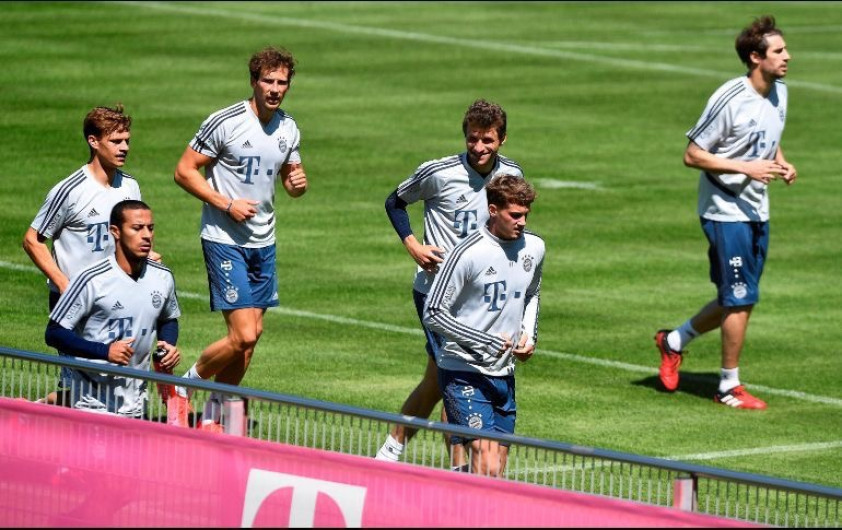 Bayern Munich vuelve a los entrenamientos en grupo