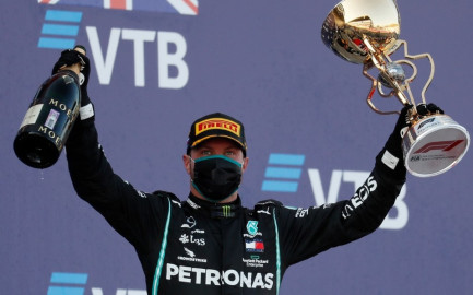 Valtteri Bottas se queda con el GP de Rusia; ‘Checo’ Pérez llega cuarto 