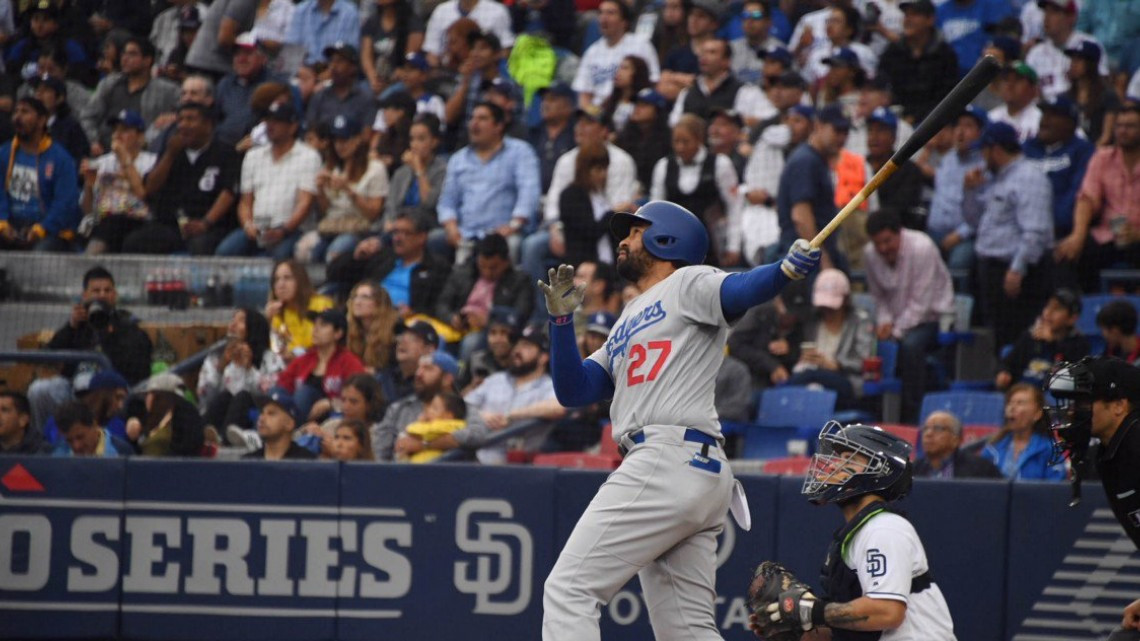 Padres iguala la México Series (1-1) al ganar a Dodgers 7-4