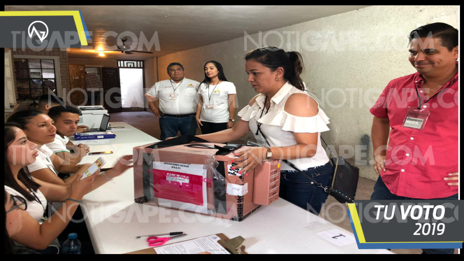 Inicia el arribo de las casillas electorales del distrito 10 