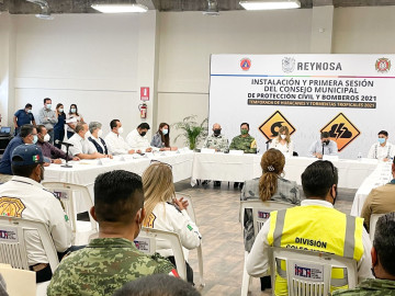 Preside Alcaldesa Consejo Municipal de Protección Civil y Bomberos 