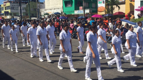 Con desfile conmemoran el 107 Aniversario de la Revolución Mexicana en Madero