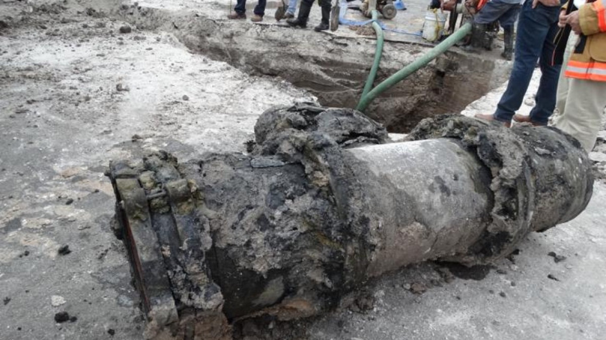 Impactantes daños en la tubería de agua y drenaje en Matamoros: JAD