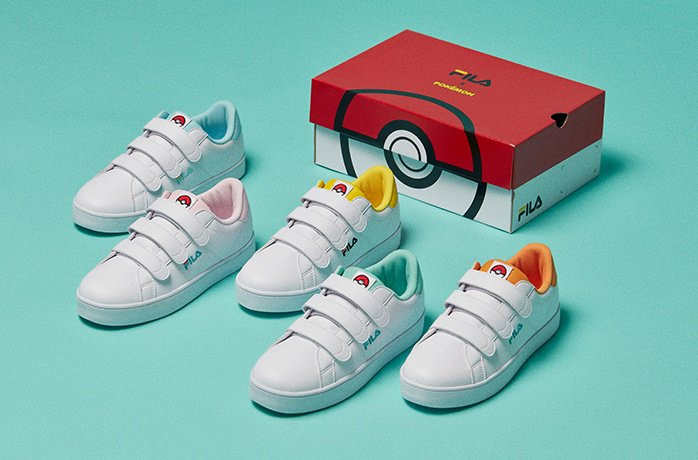 FILA lanza línea de tenis de Pokémon