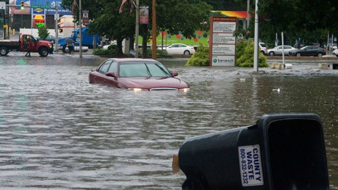 ¡Pensilvania bajo el agua!, evacuaciones por fuertes lluvias