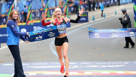 Flanagan, la primera estadounidense en ganar el Maratón de NY desde 1977