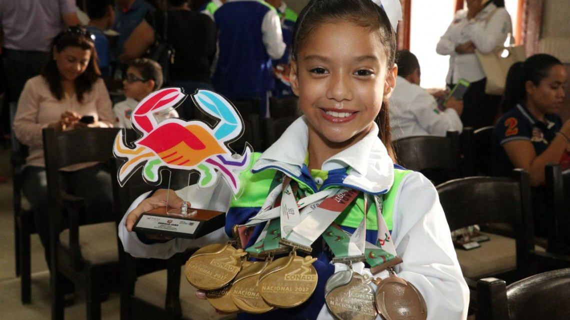 Reconoce Ayuntamiento de Tampico a medallistas de la Olimpiada Nacional 2017